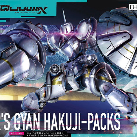 HG 1/144 Xavier’s Gyan Hakuji-Packs (GQ) - Release Info