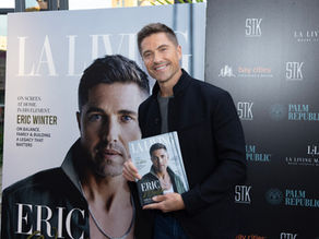 LA Living Magazine Celebrates August Cover Star Eric Winter With an Unforgettable Night at STK Los Angeles