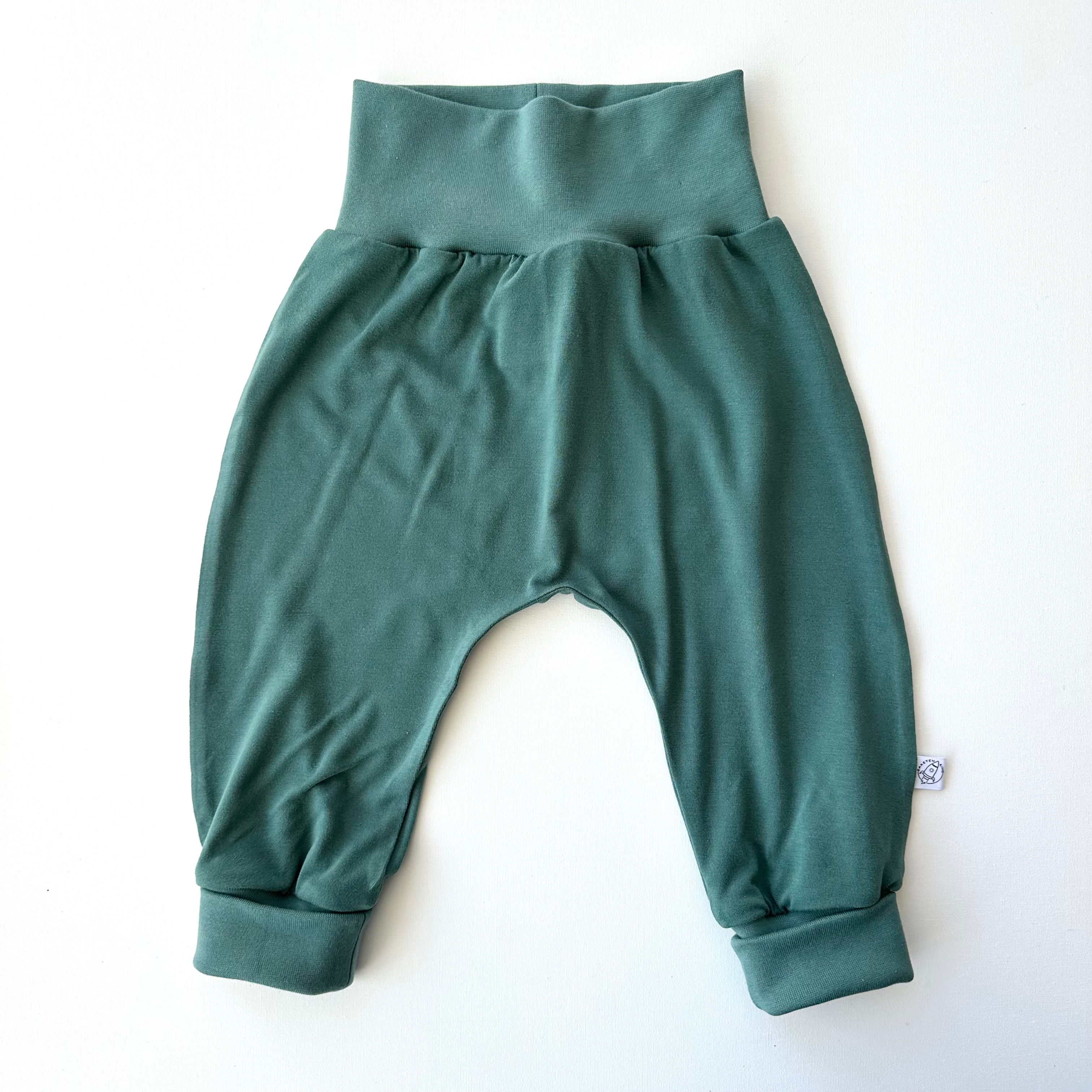 Hose Bambus staubgrün