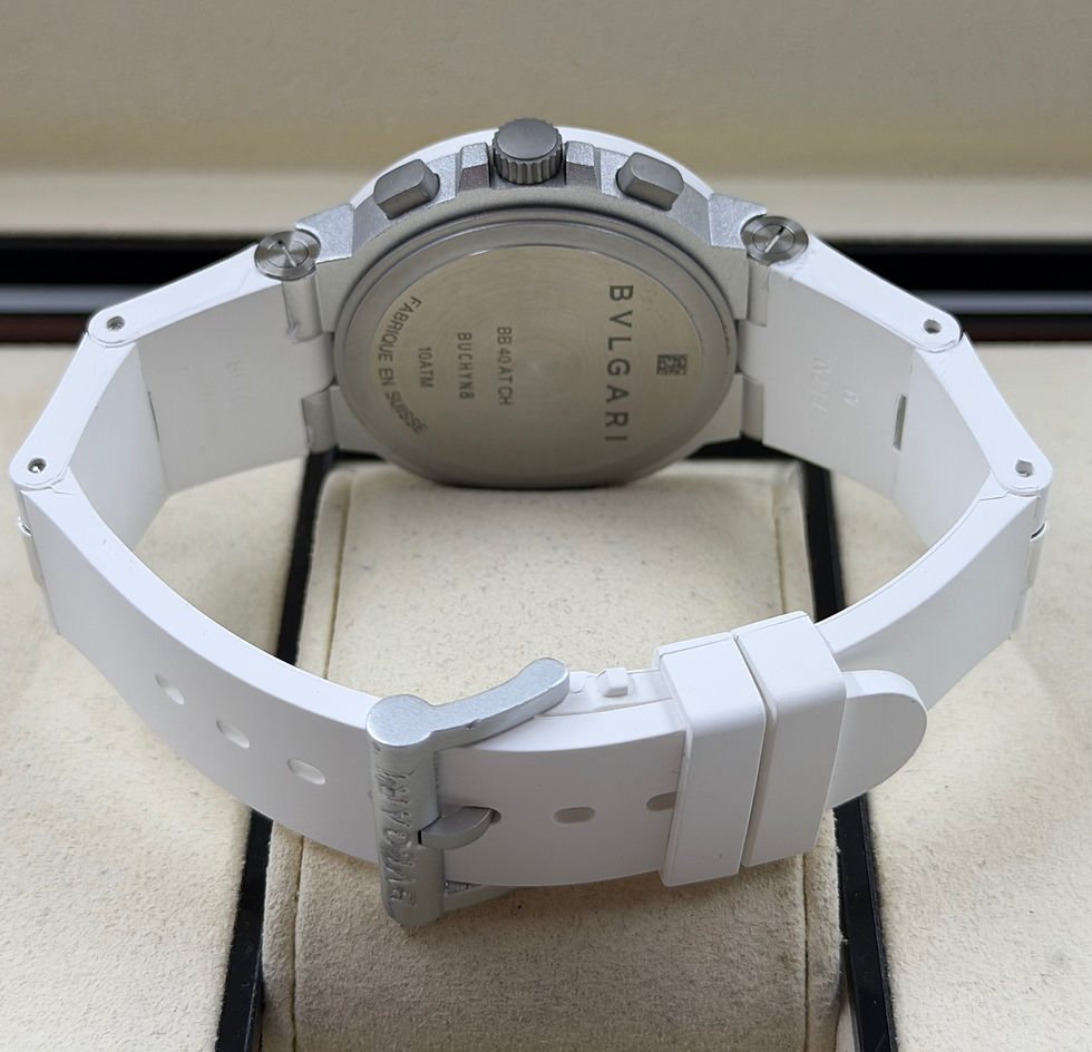 Miniatura: Bvlgari AluminiumAL White: Primeira Linha Premium 1:1