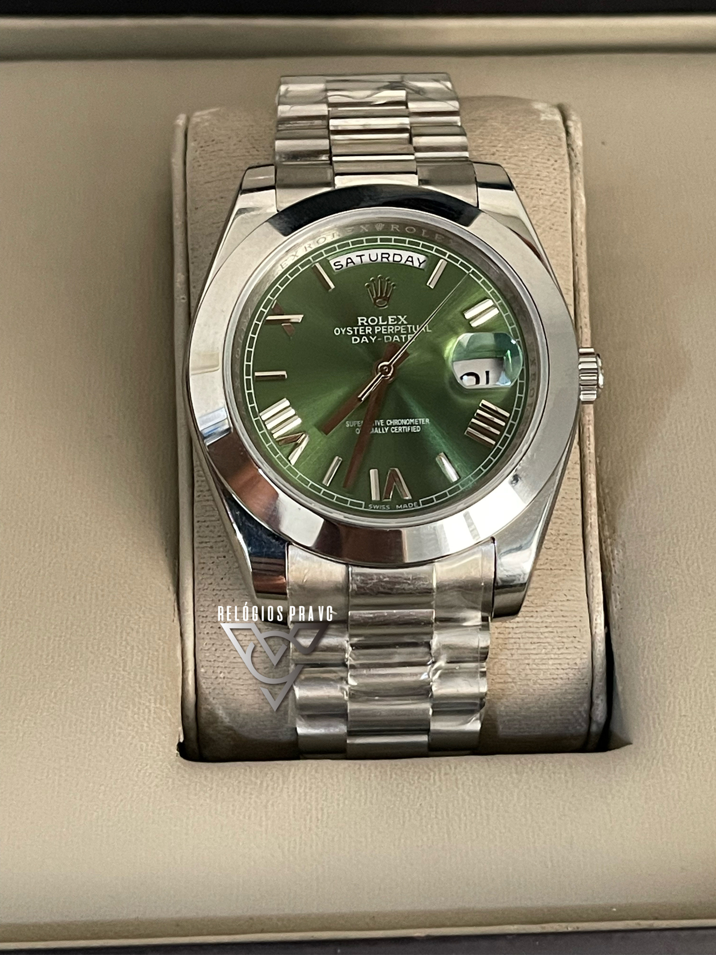 ROLEX DAYDATE GREEN