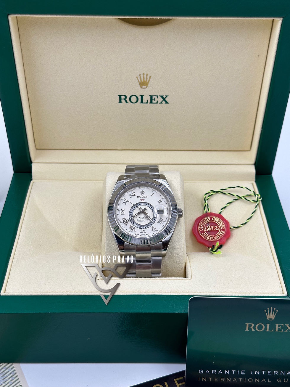 Miniatura: KIT ROLEX SKY-DWELLER +CAIXA R. COM DOCUMENTOS
