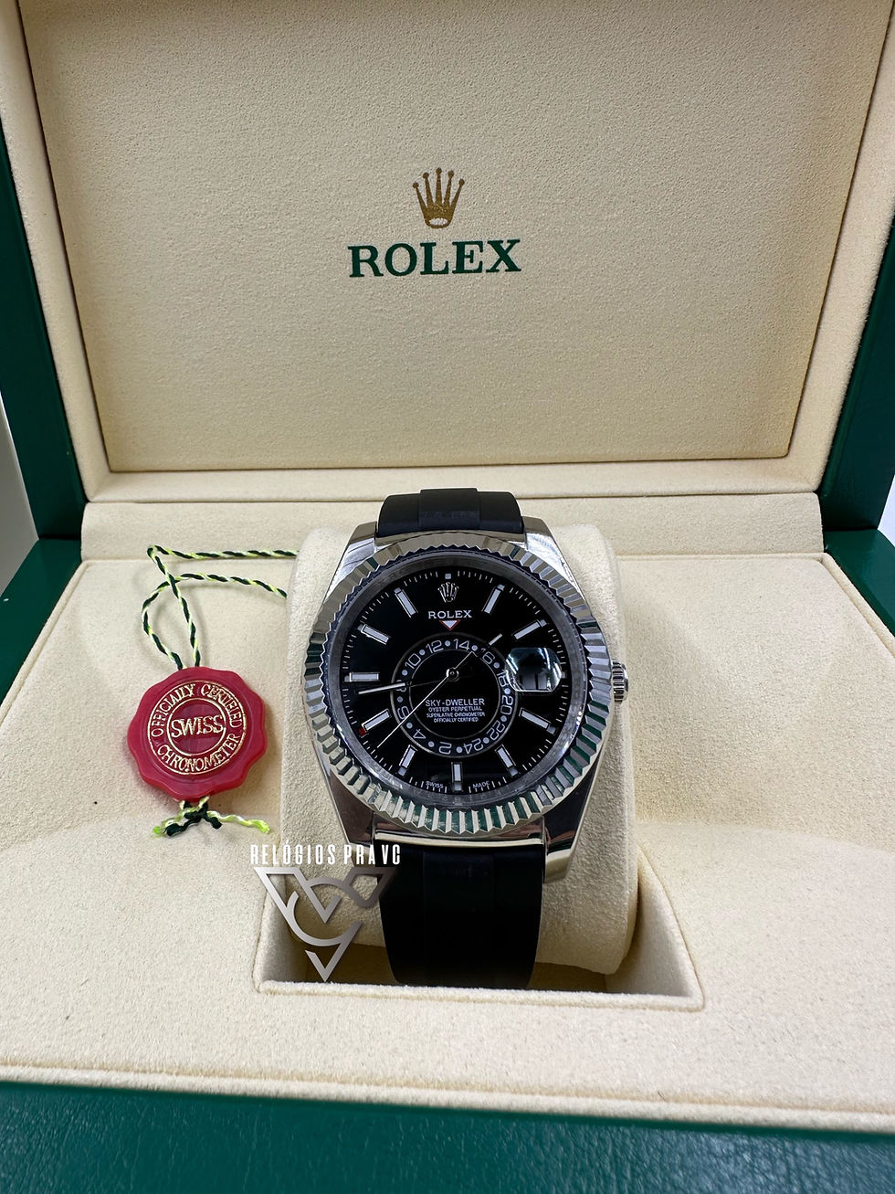 Miniatura: KIT ROLEX SKY-DWELLER +CAIXA R. COM DOCUMENTOS