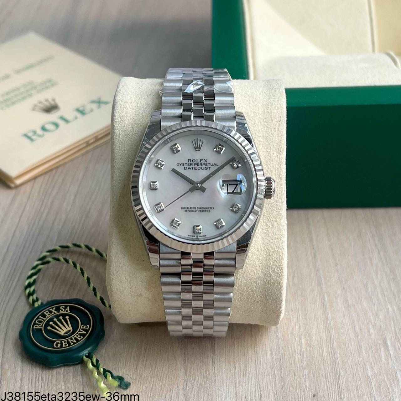 ROLEX DATEJUST 36MM JUBILEU ETA 3235