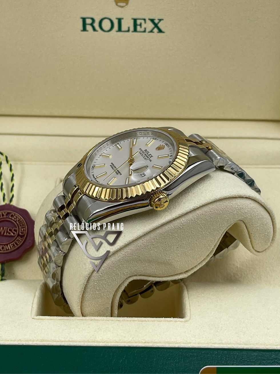 Miniatura: KIT R. DATEJUST MISTO JUBILEU +CAIXA R. COM DOCUMENTOS