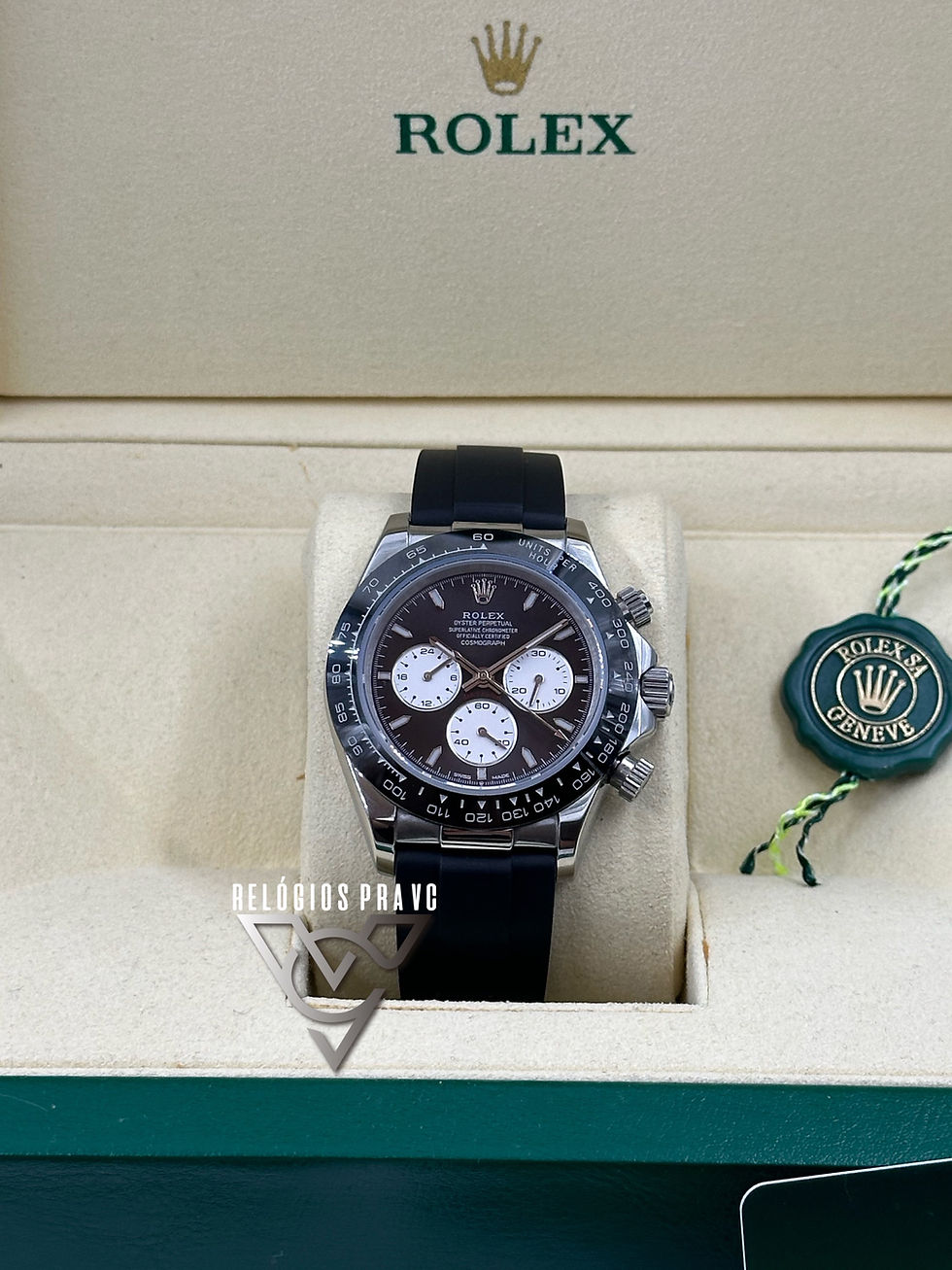 Miniatura: KIT ROLEX DAYTONA LE MANS 2023+CAIXA R. COM DOCUMENTOS