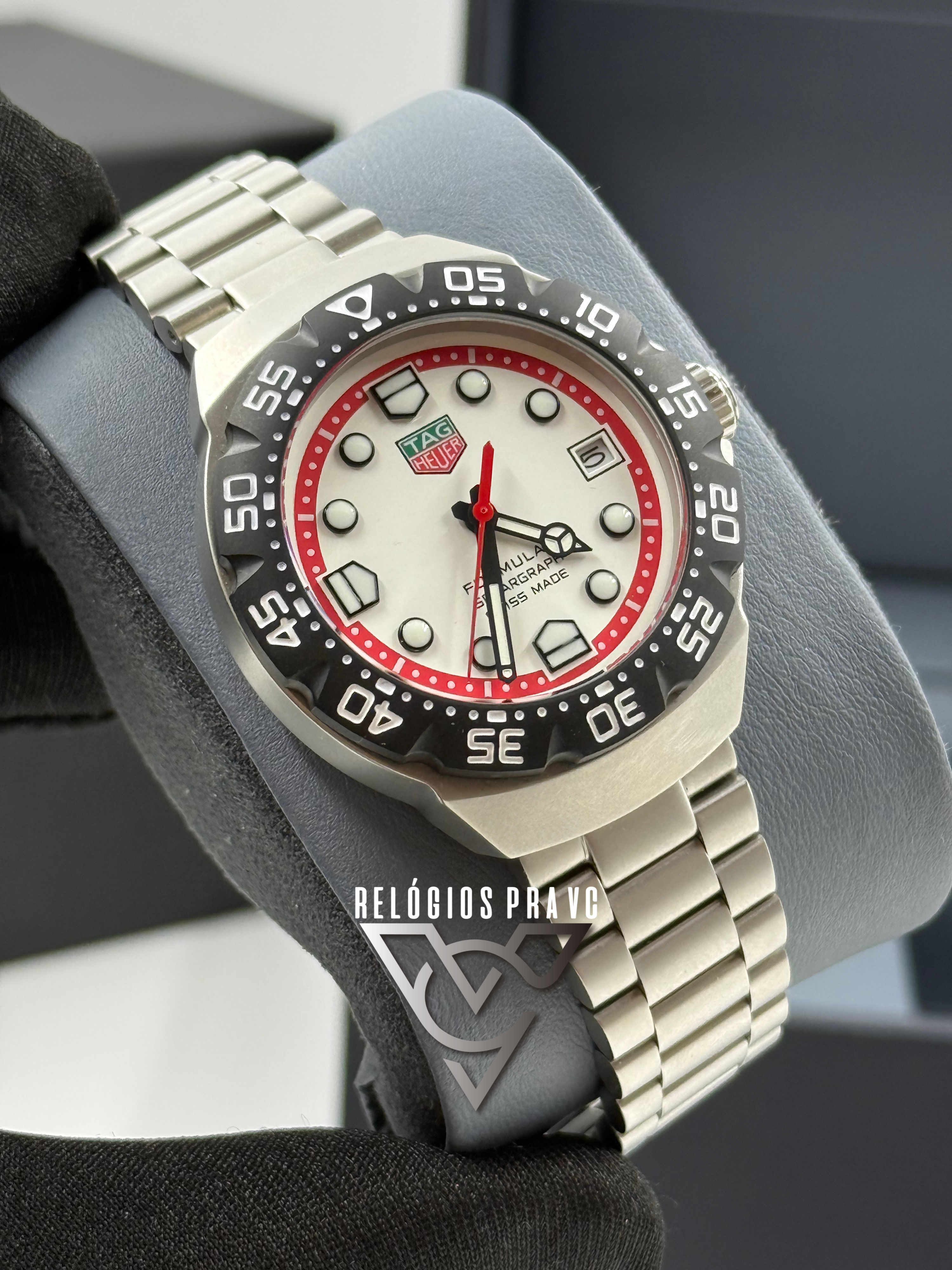 Kit Tag Heuer Formula 1 + Caixa Com Manuais