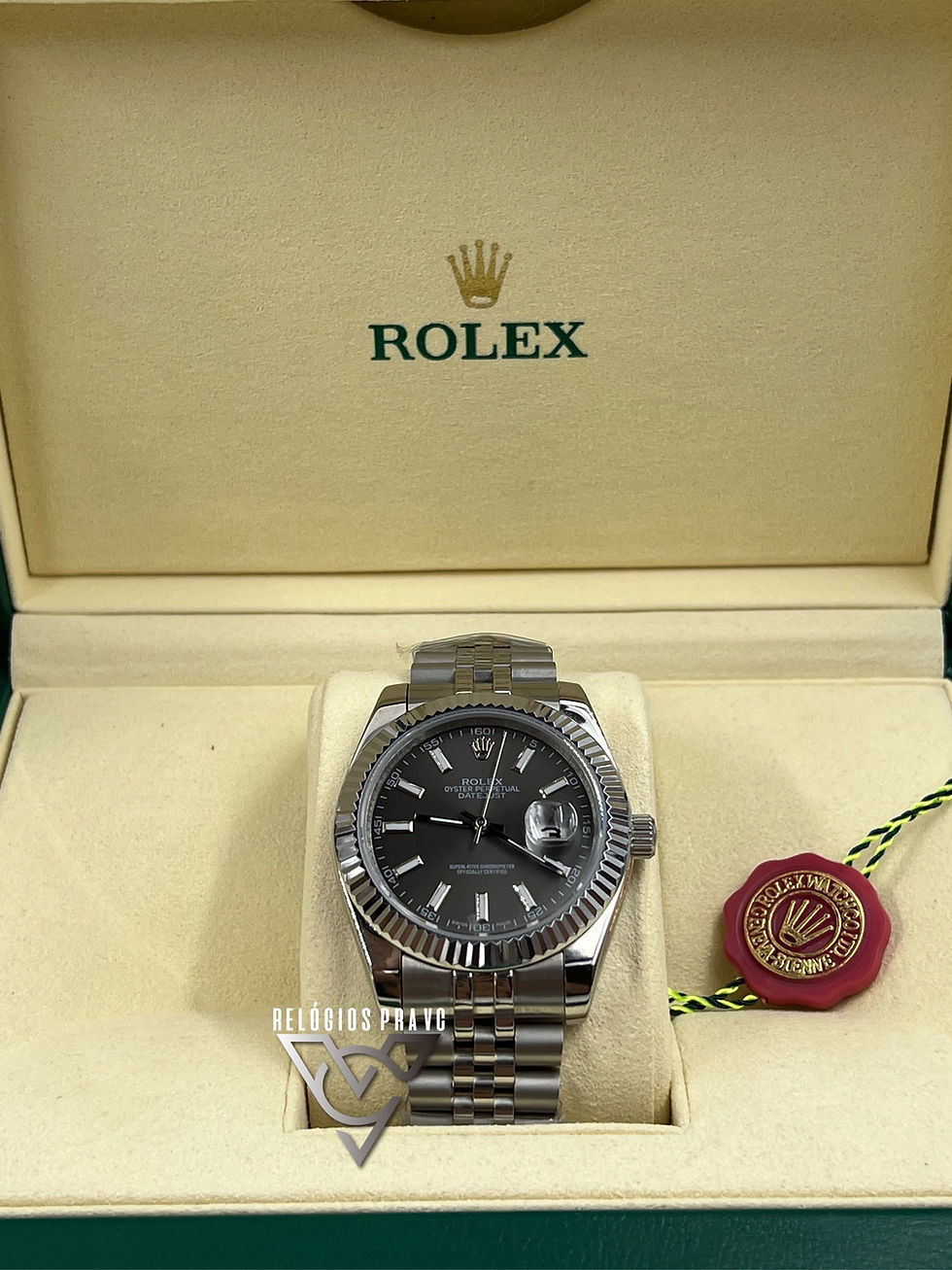 Miniatura: KIT ROLEX DATEJUST JUBILEU +CAIXA R. COM DOCUMENTOS