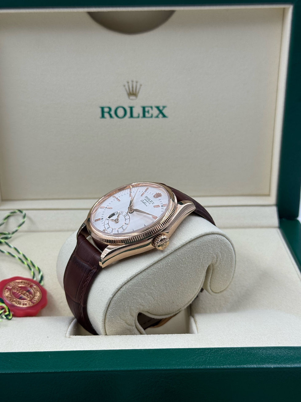 Miniatura: KIT ROLEX CELLINI ROSE +CAIXA R. COM DOCUMENTOS