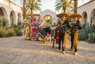 Beer burro rental providing drinks at an Arizona event