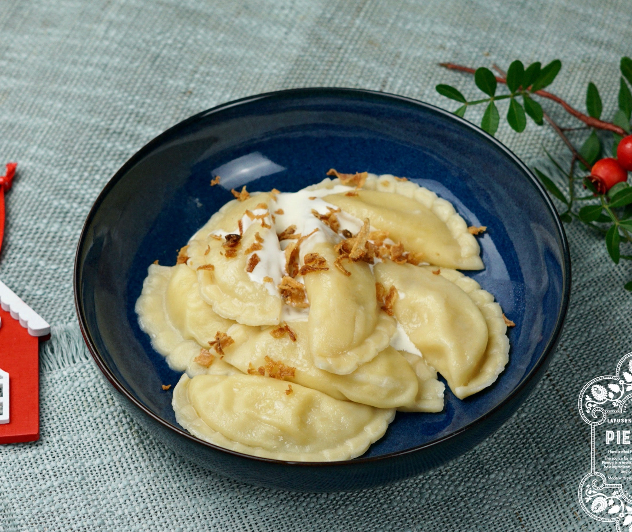 Classic Vareniki with Potato and Fried Onion