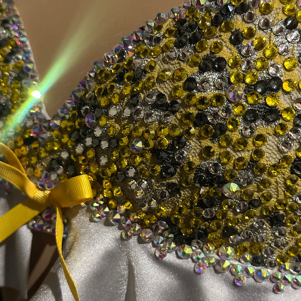Thumbnail: SILVER & YELLOW FLOWERS