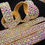 Thumbnail: WIDE 5 ROW BLING SNAP - CLEAR AB MULTI SIZE STONE