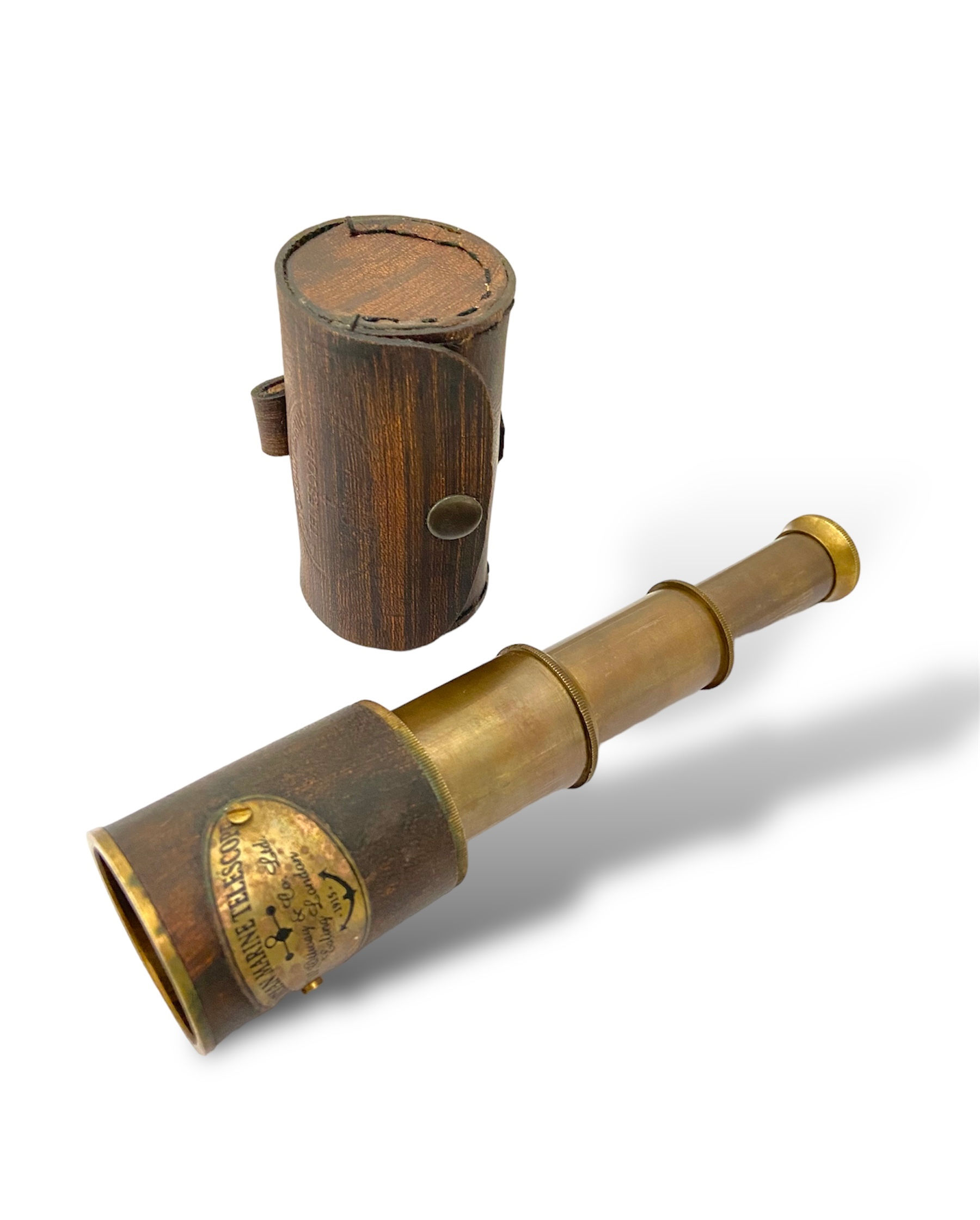 4 PIPE LEATHER TELESCOPE - TL74