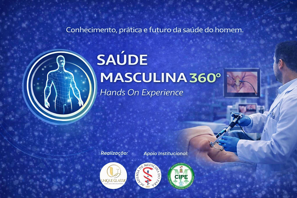 Academia de Medicina do Pará apoia o evento Saúde Masculina 360º e reforça compromisso com a atualização médica