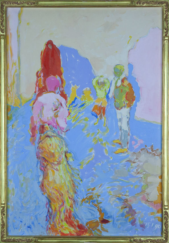 Carrefour des Departs | Acrylic