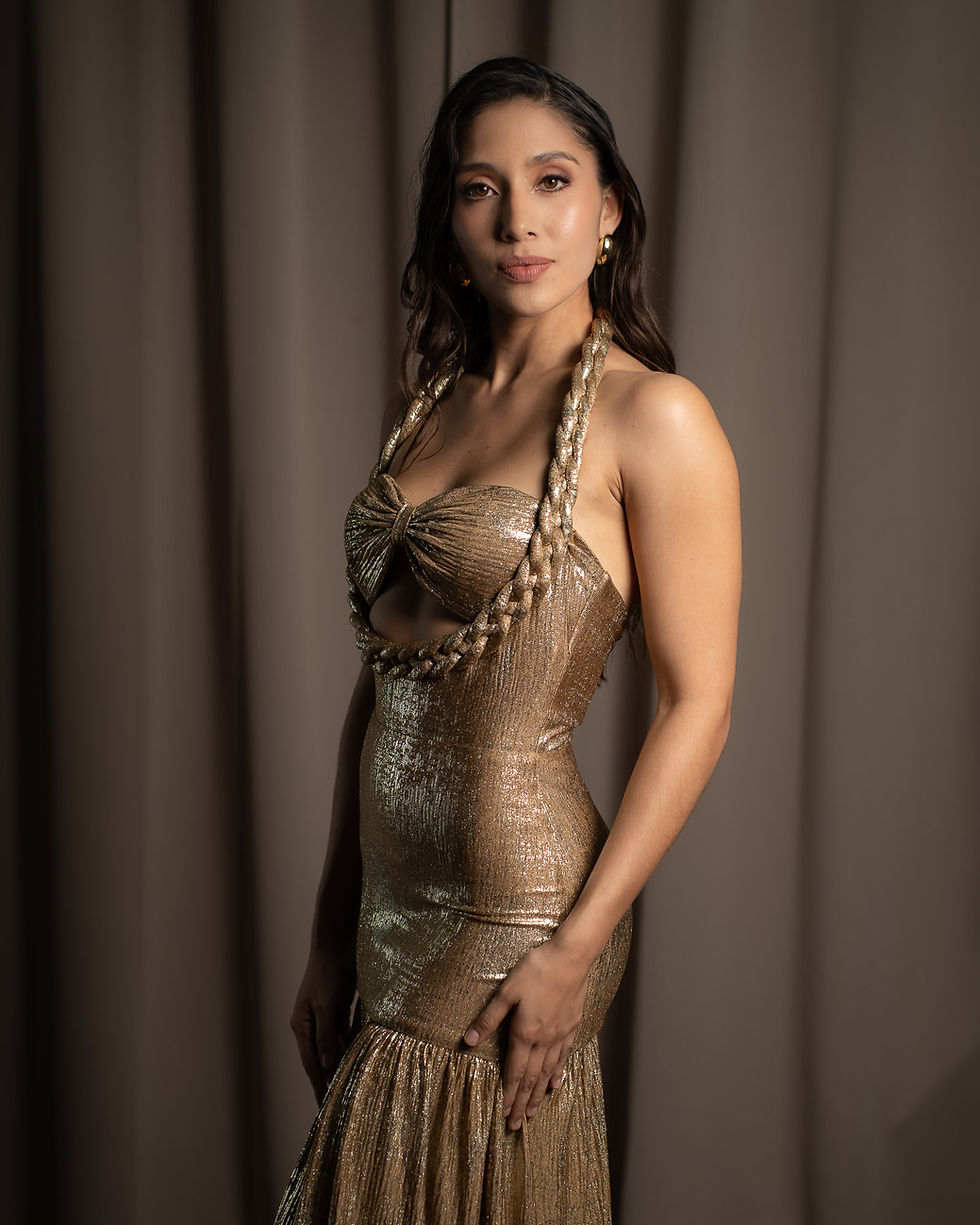 Miniatura: Noa Vestido Dorado