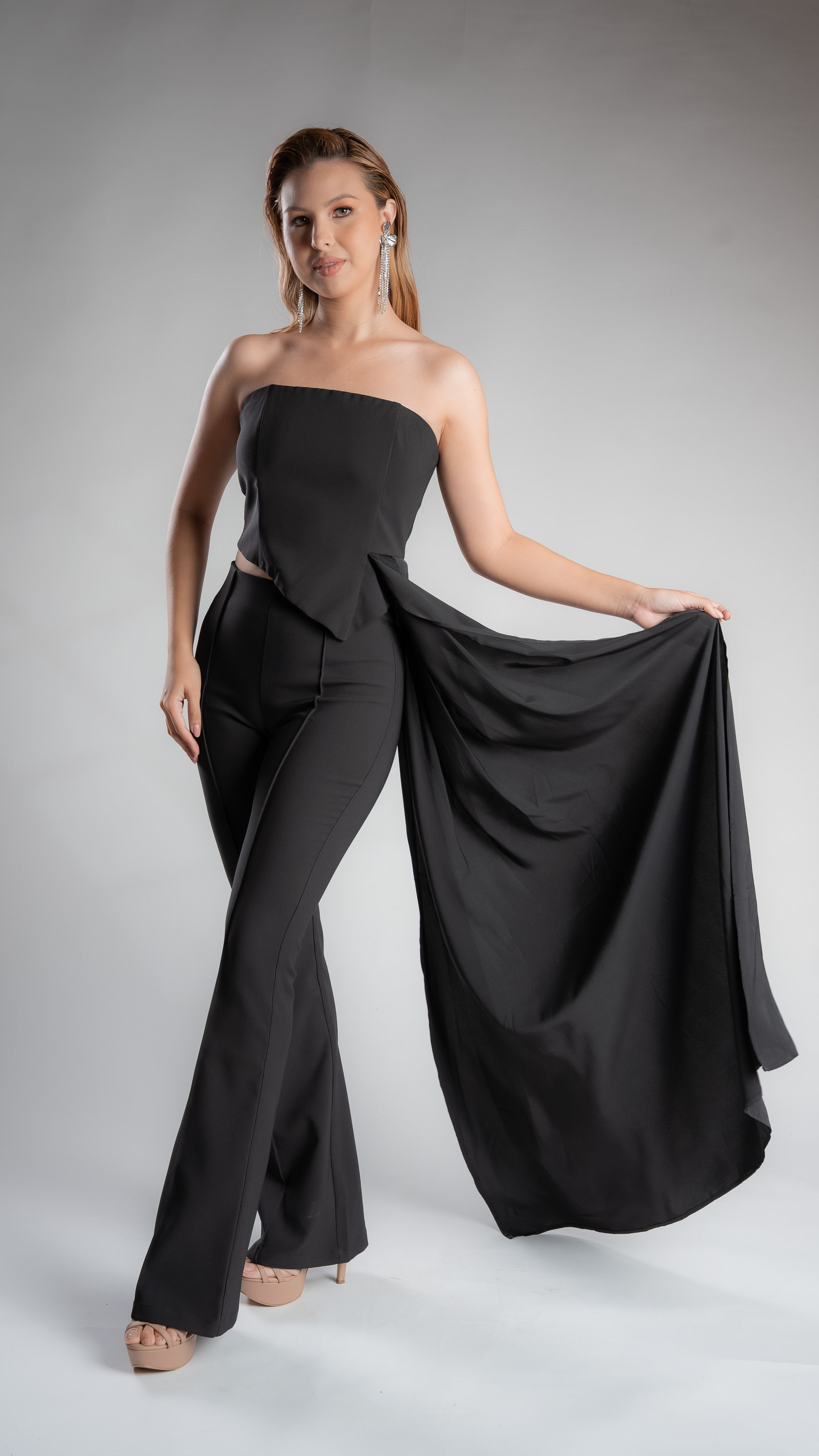 DANA SET CORSET NEGRO