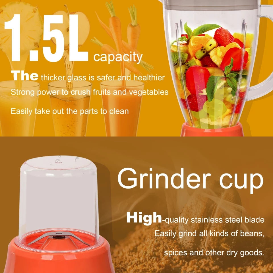 Thumbnail: Sonifer Electric Food Processor Professional Blender Mixer