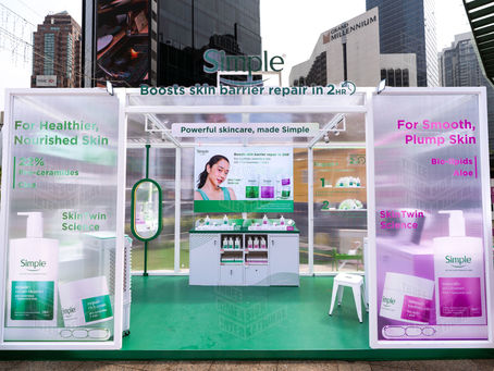Simple Active Skin Barrier Pop-Up Experience at Lot 10 KL