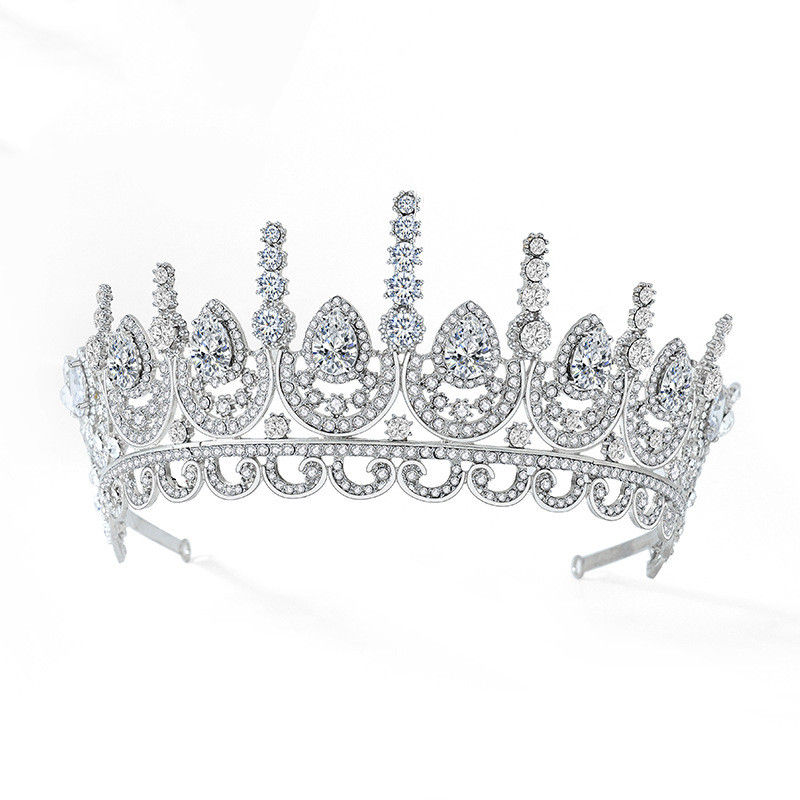 Miniatura: AAA Zirconia Large Crown Bridal Accessories (Wholesale)