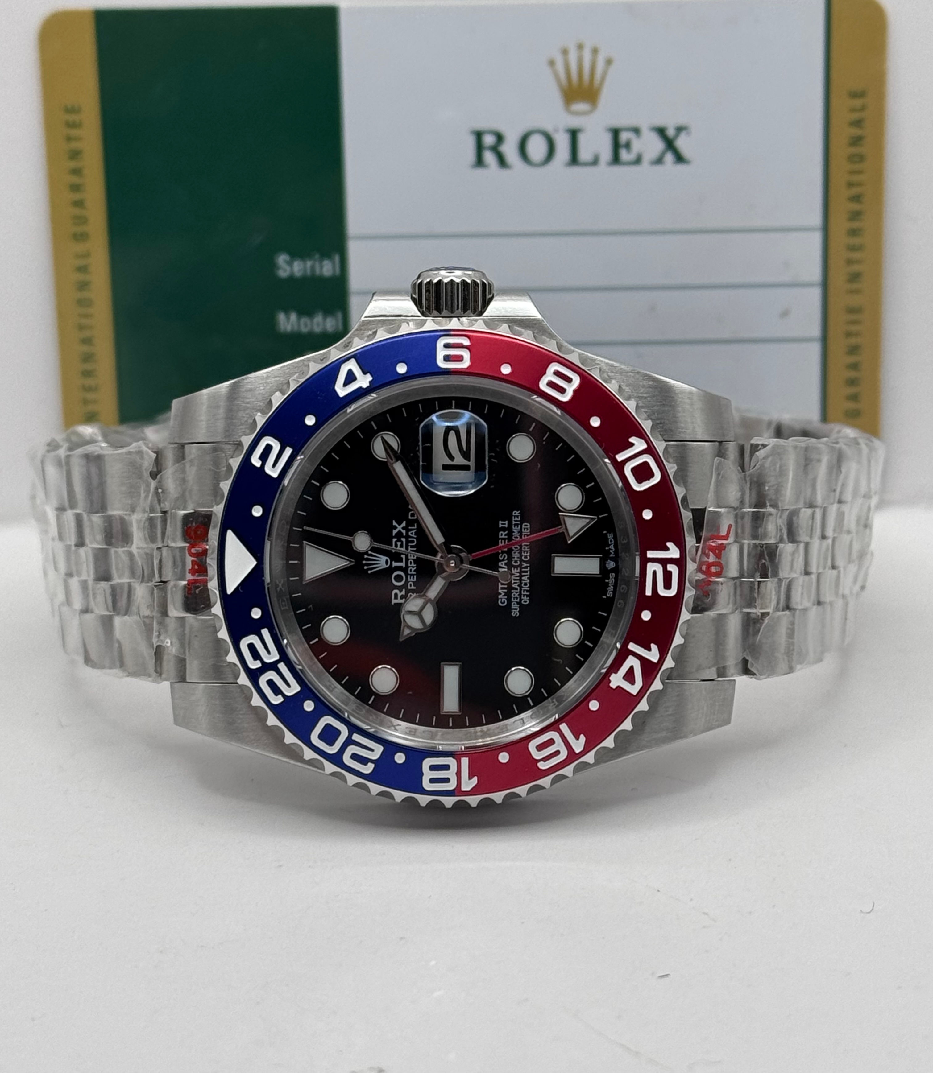 Rolex GMT Master II Pepsi Jubile Premium