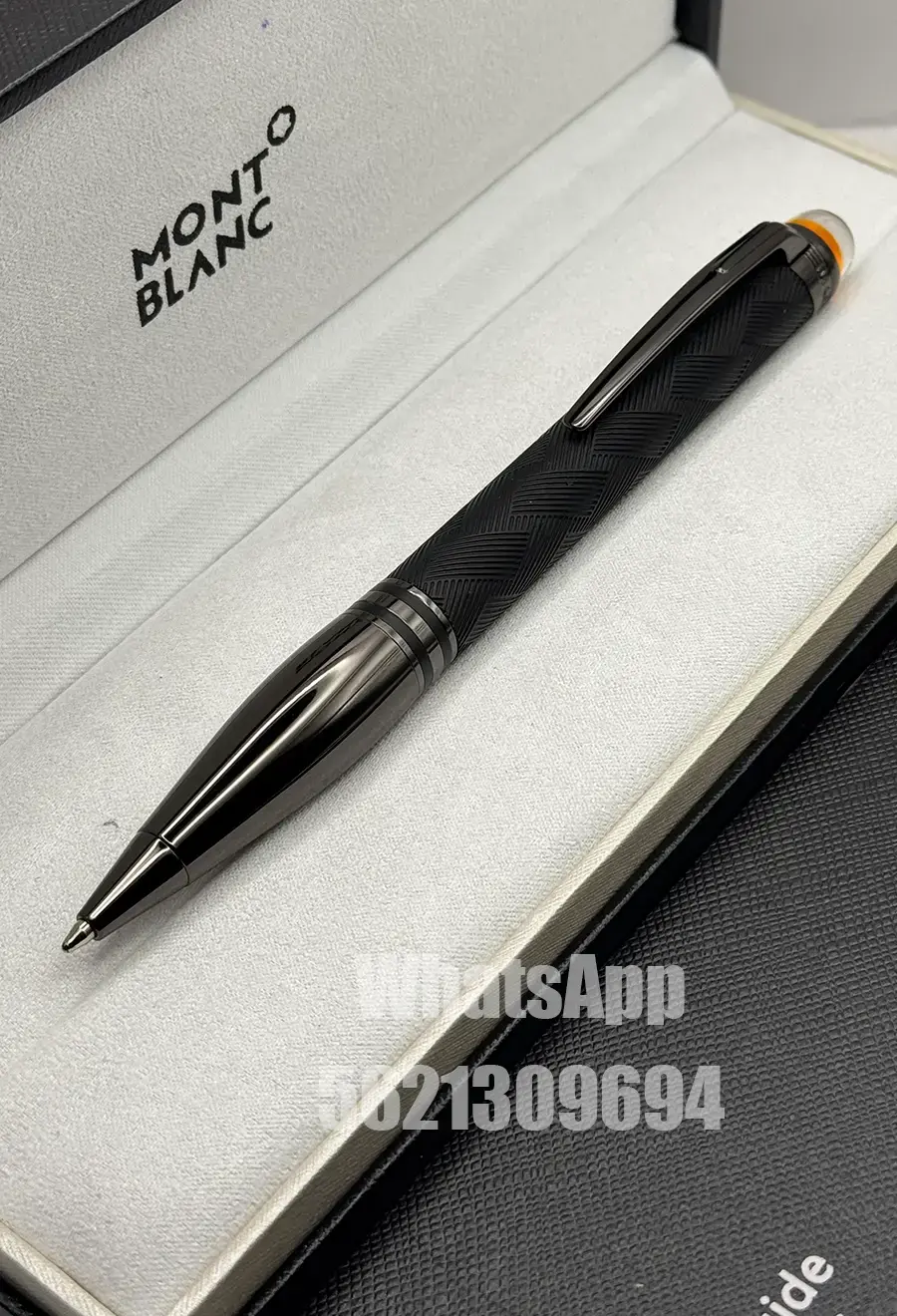 Miniatura: Montblanc Starwalker Extreme Precious Resin all black Bolígrafo 