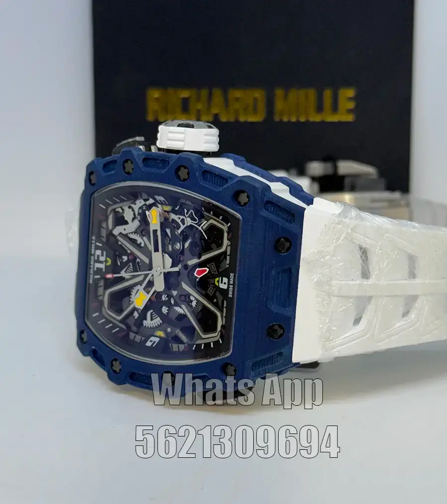 Miniatura: Richard Mille RM35-03 Rafael Nadal "Blue" Quartz TPT Swiss