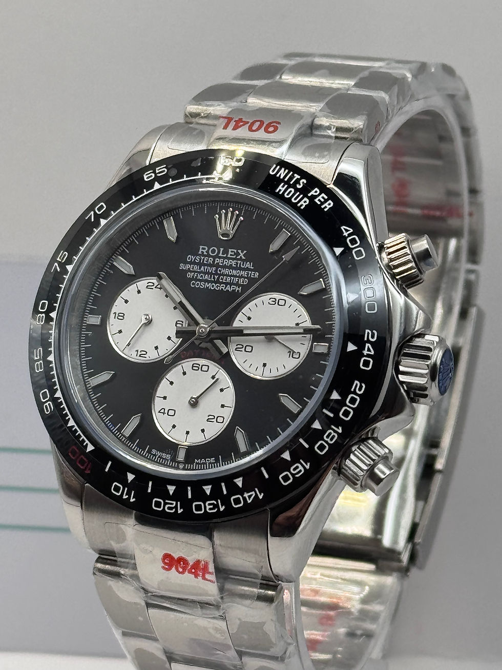 Replica Rolex Daytona “Paul Newman” Inspired Dial Glass Back Premium