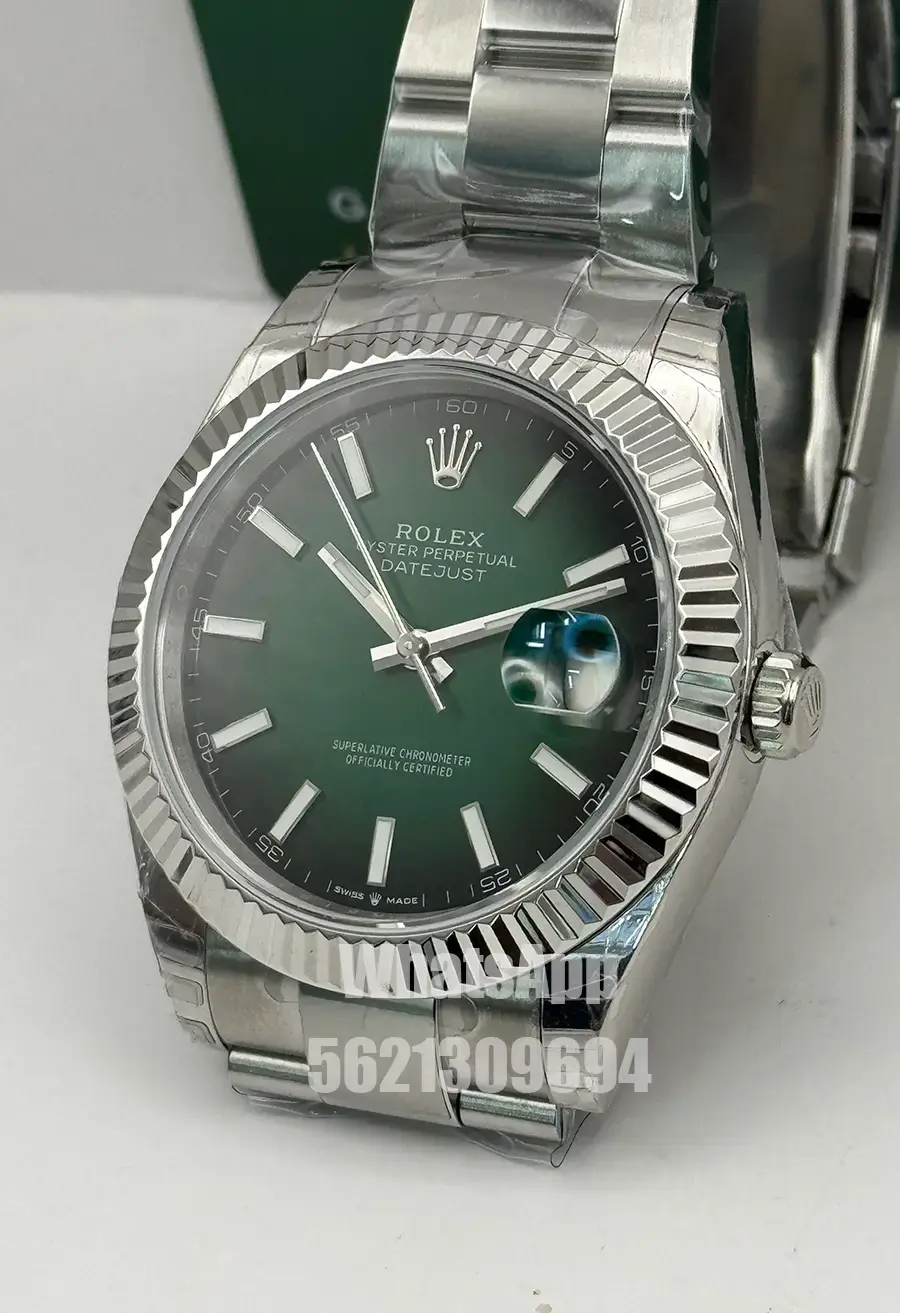 Miniatura: Rolex Datejust 41 Ombre Green Oyster 2026 Swiss