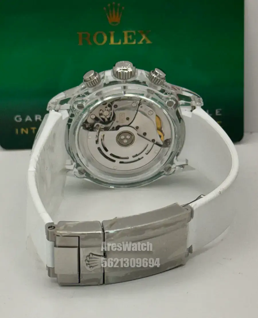 Miniatura: Rolex Cosmograph Daytona White Rubber strap swiss