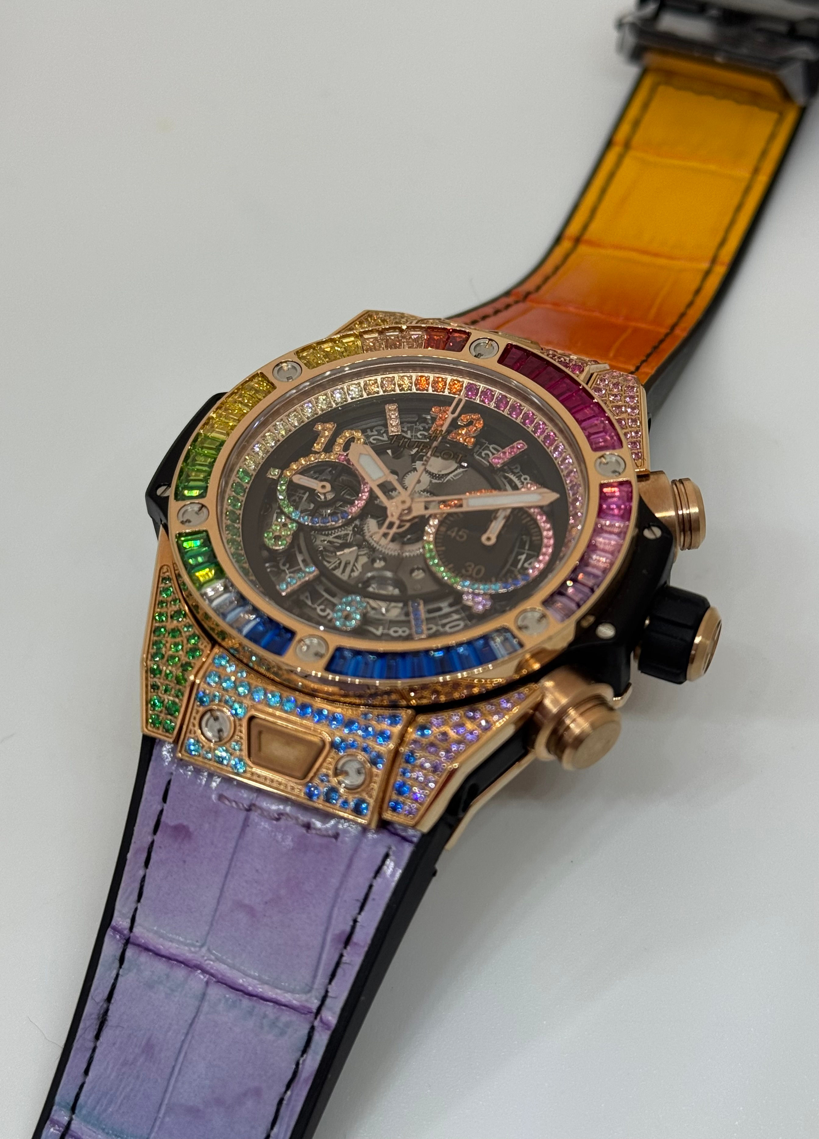 Hublot Big Bang Unico Diamond Rainbow Swiss