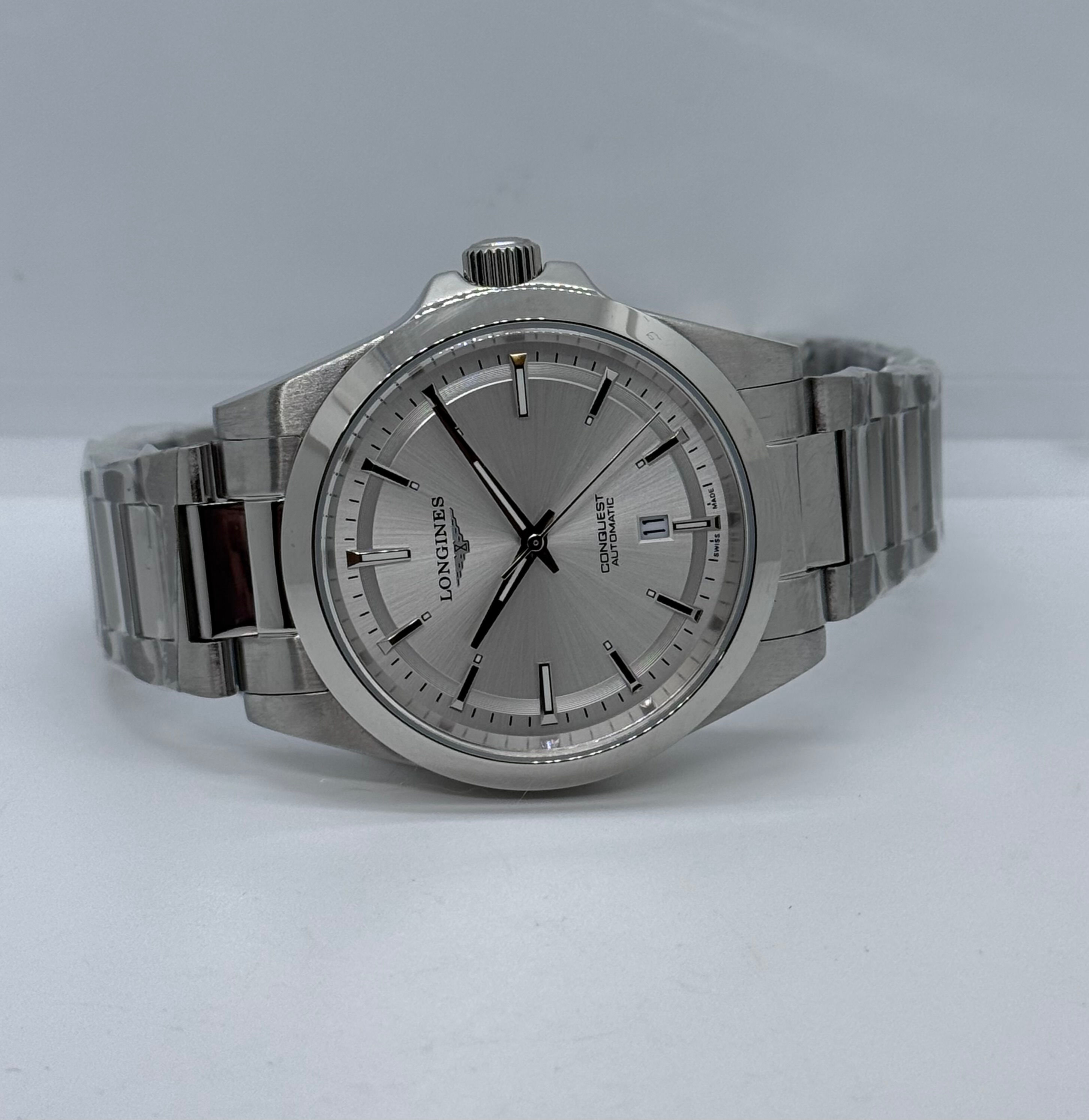 Longines Conquest White Dial 41mm