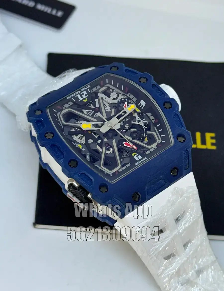 Miniatura: Richard Mille RM35-03 Rafael Nadal "Blue" Quartz TPT Swiss