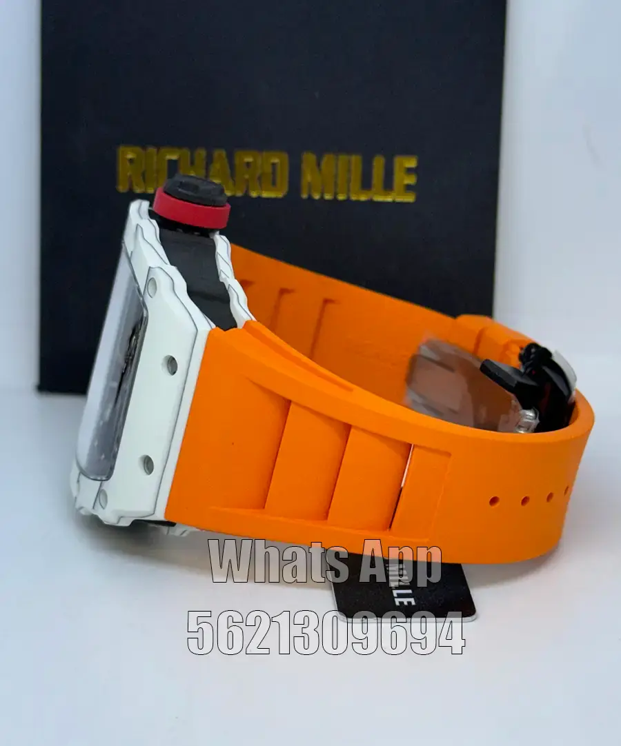 Miniatura: Richard Mille RM35-01 Rafel Nadal Quartz Tpt White Orange strap Swiss