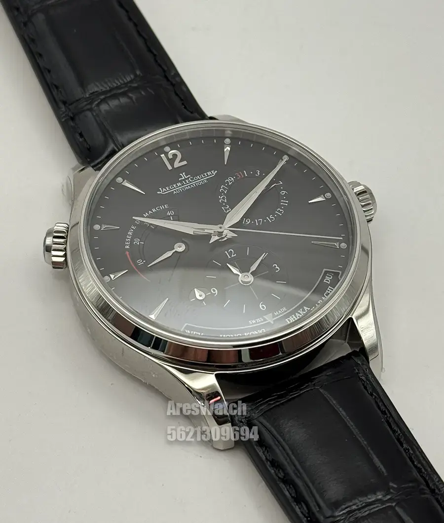Miniatura: Jaeger LeCoultre Master Geographic Black dial Swiss