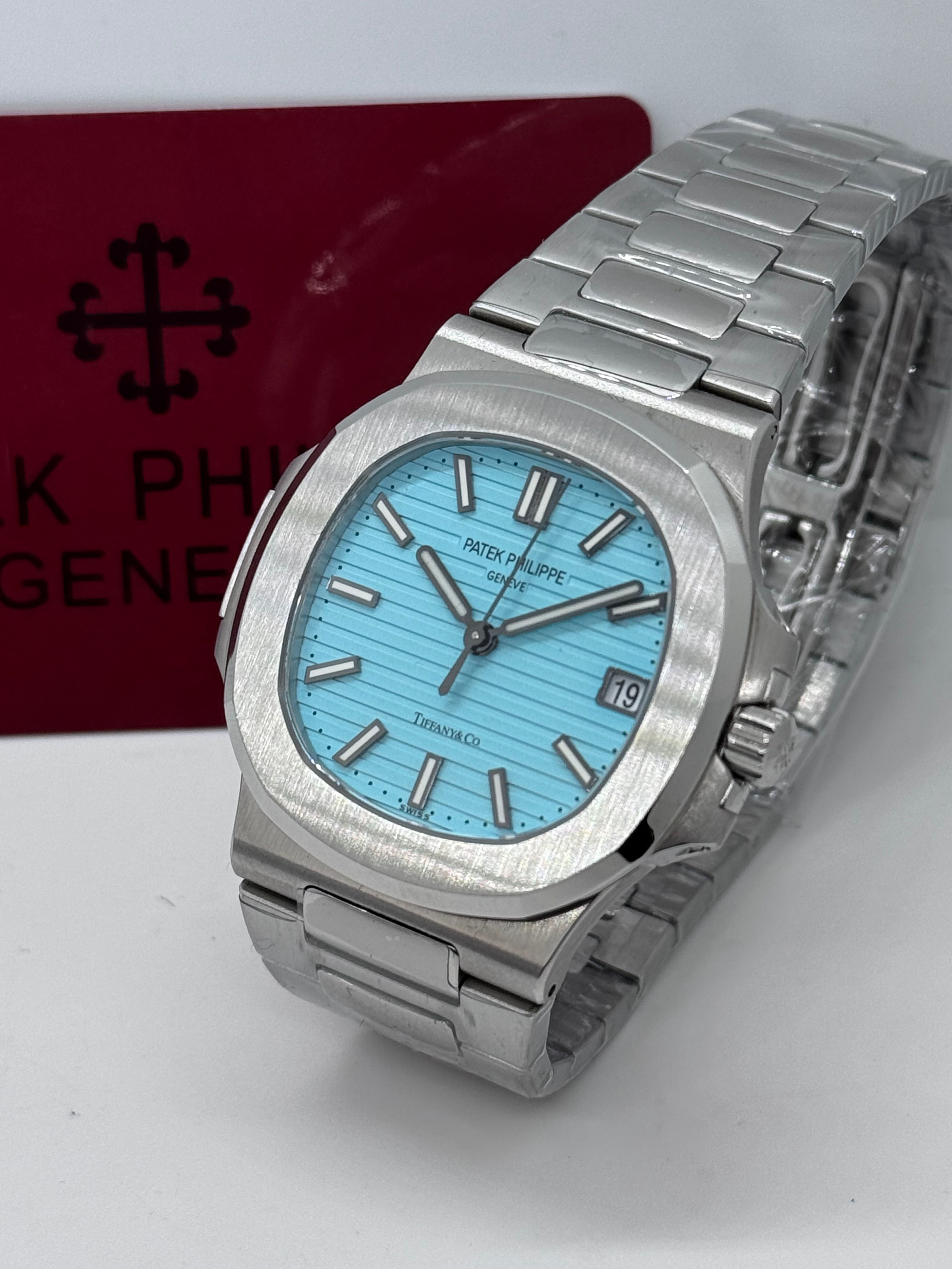 Patek Philippe Nautilus Tiffany dial Swiss