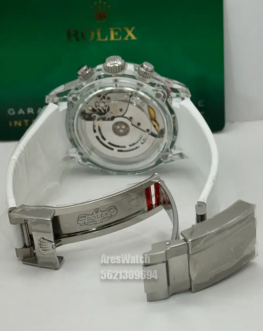 Miniatura: Rolex Cosmograph Daytona White Rubber strap swiss
