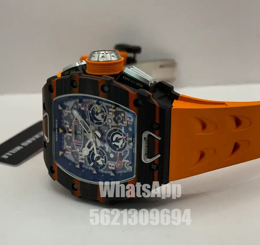 Miniatura: Richard Mille RM 11-03 'McLaren' Carbon Orange Quartz TPT Premium