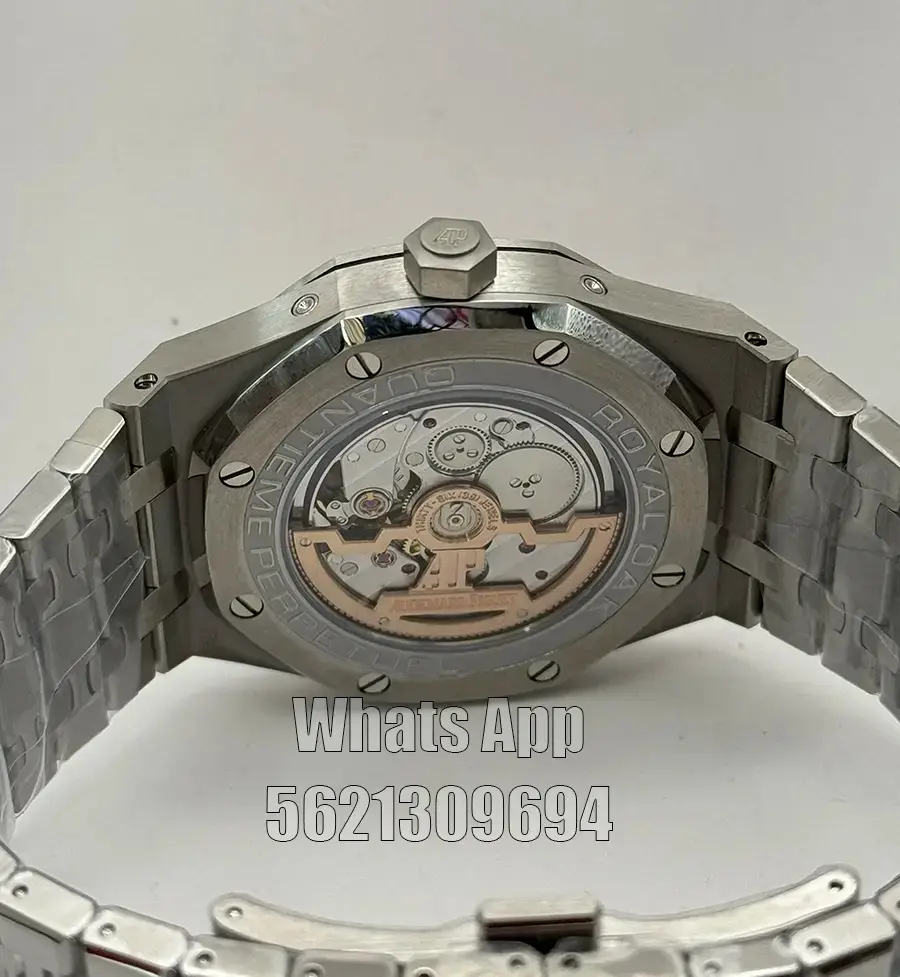 Miniatura: Audemars Piguet Royal Oak Perpetual Calendar Salmon Dial Swiss