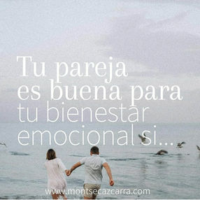 ¿Tu pareja es buena para tu bienestar?