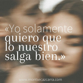 Yo solo quiero que esto salga bien