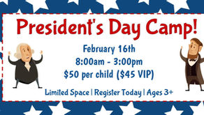 Presidents' Day Camp