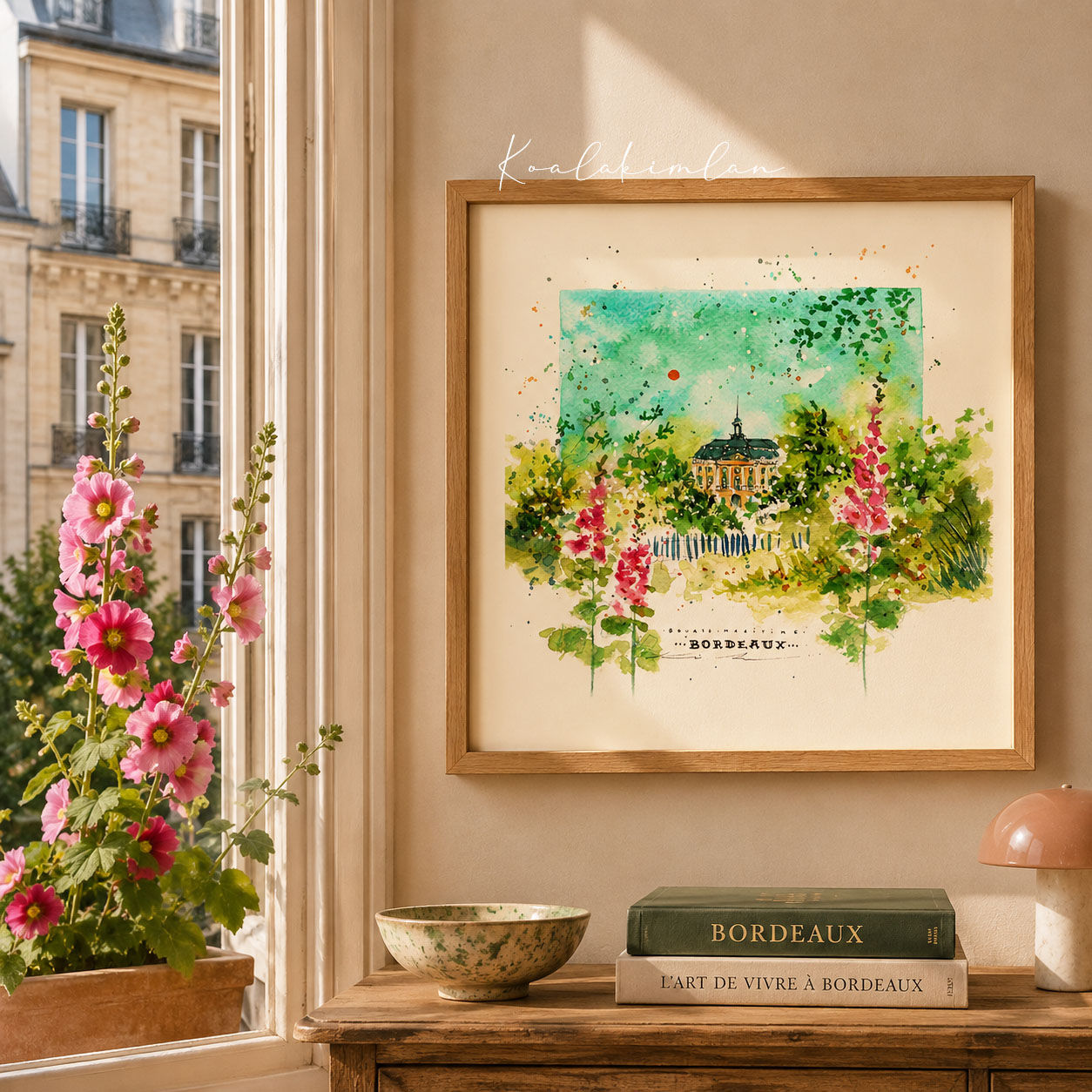 "Bourse maritime" Œuvre originale de KOALAKIMLAN
