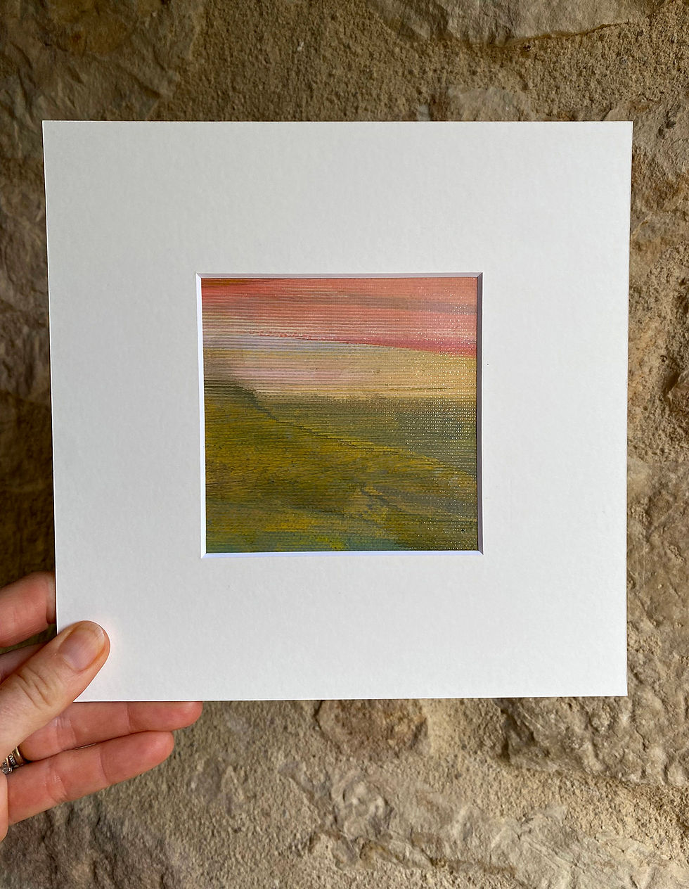 Thumbnail: "Colline" œuvre originale de Kelly Allison