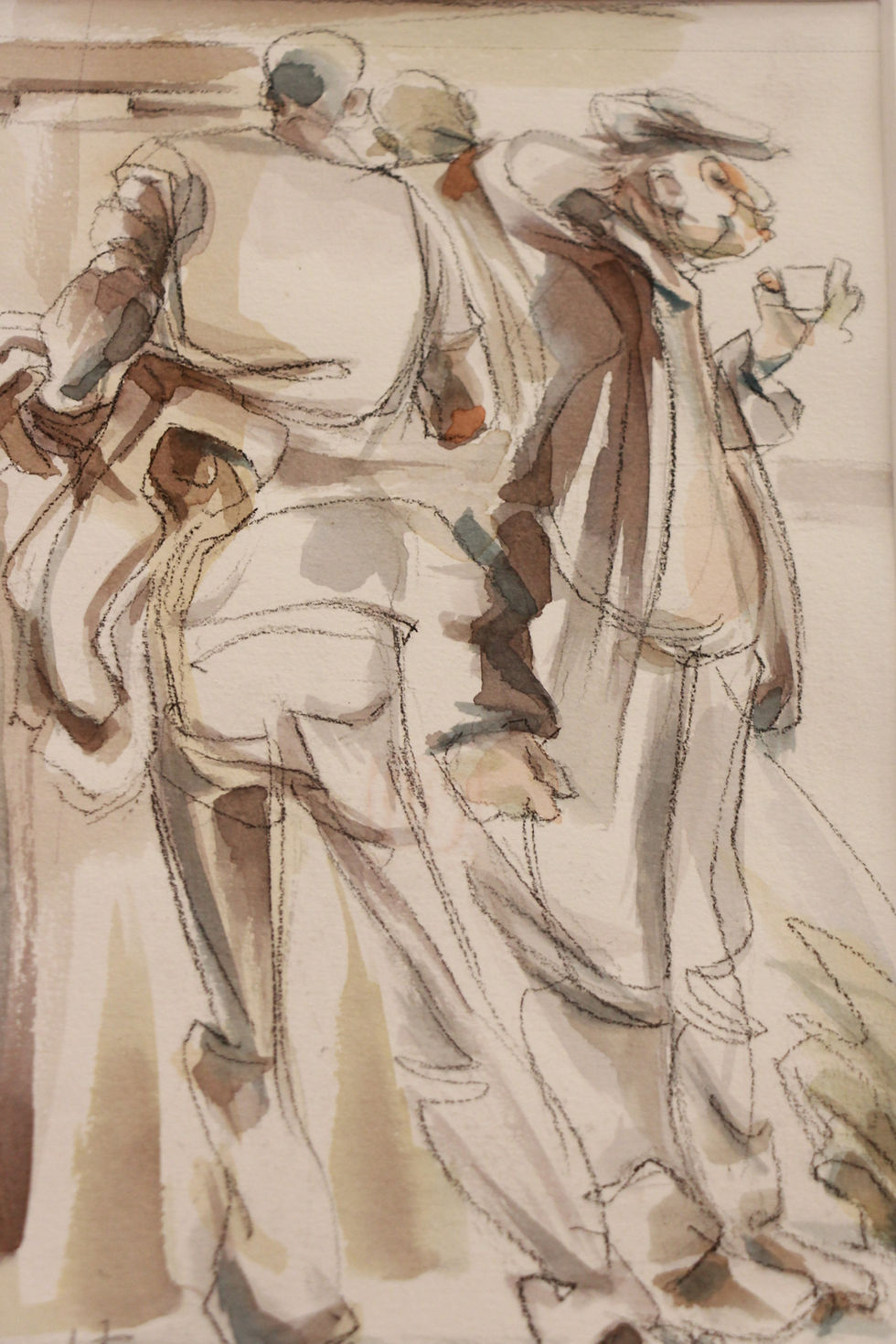 Esquisse originale de Christophe Marjolet en vente à la galerie d'art de bordeaux Bokehli, spécialisée dans le petit format et sur www.bokehli.fr