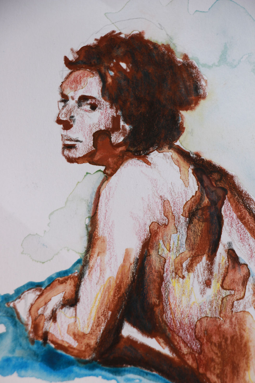 Dessin original sut papier de Anna Umbhaeur