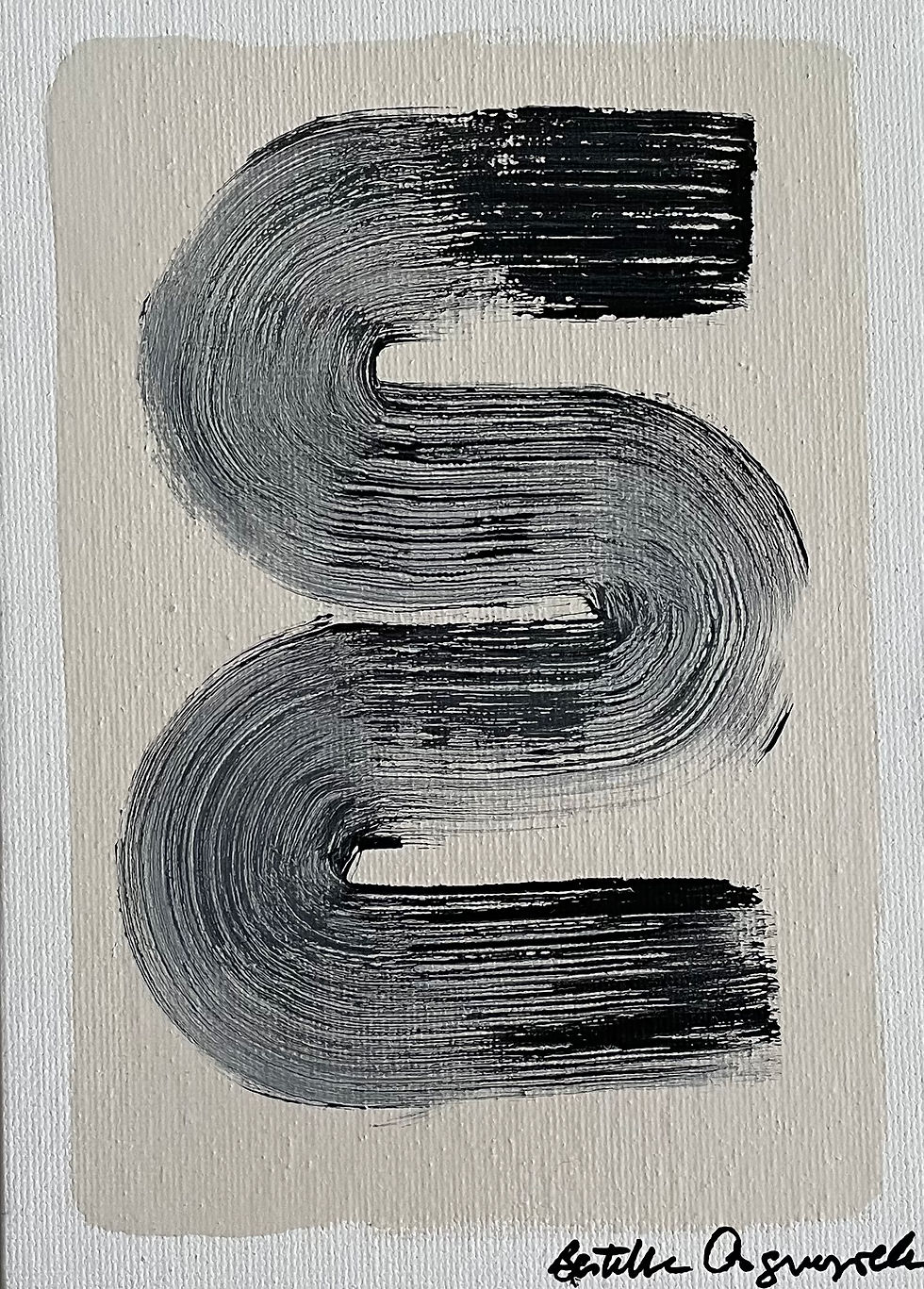 Miniature : "Cheminement I" Œuvre originale de Bertille Argueyrolles