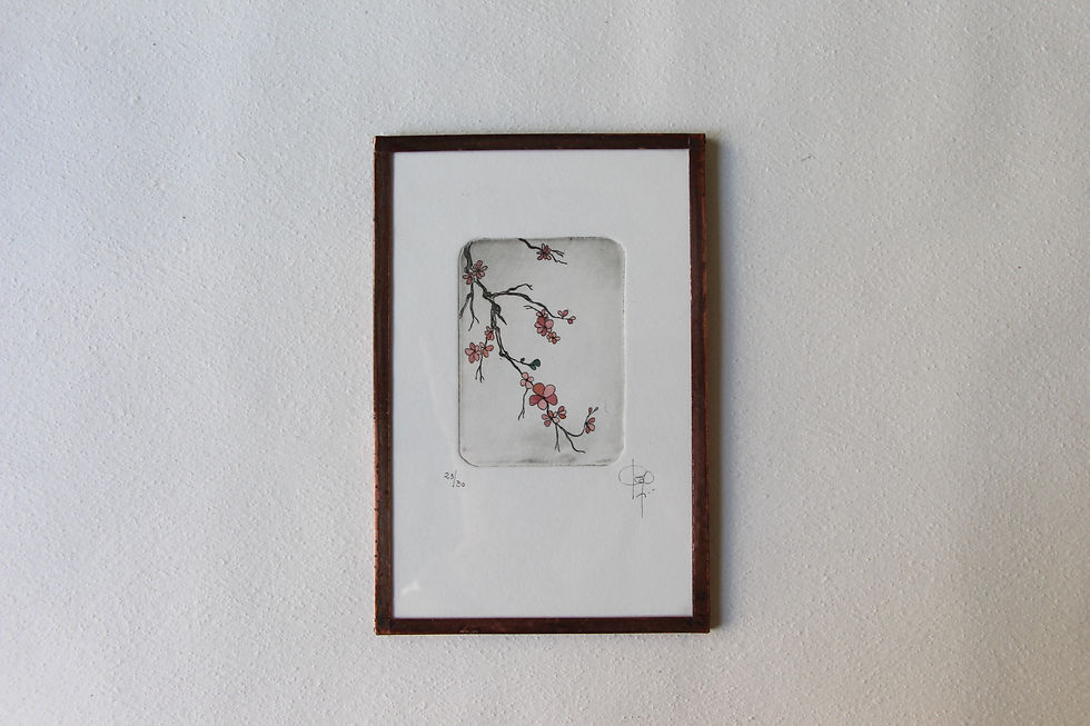 Miniature : 357-28 gravure numérotée de Carolina Valladares