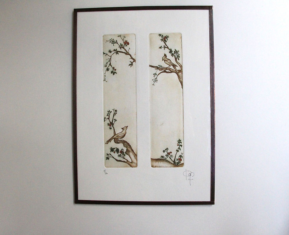 Miniature : 366-12 gravure numérotée de Carolina Valladares